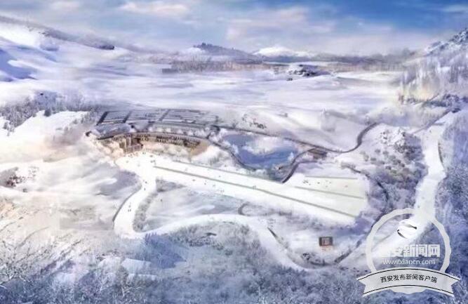 【地市 顯示圖在稿件最下方】延安建全國最大城市滑雪場 將舉辦多項國內國際賽事