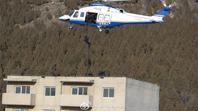 北京開展處置多點連環恐怖襲擊實戰演練