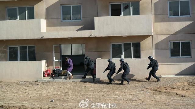 北京開展處置多點連環恐怖襲擊實戰演練
