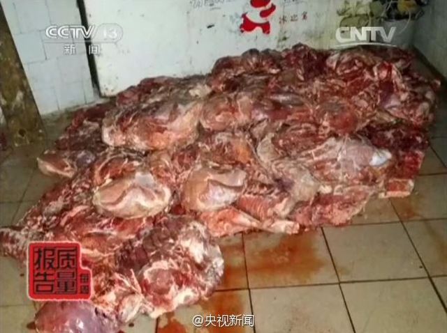 湖南病死豬肉被製成臘肉香腸以特産售給遊客