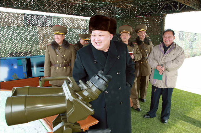金正恩視察朝鮮人民軍島嶼火力攻擊演習