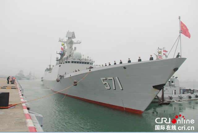 中國海軍第十八批護航編隊凱旋