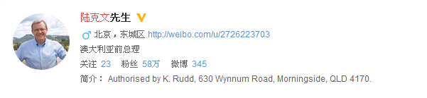 【誰是“人氣王”】國際政要微博頭號紅人竟是她！