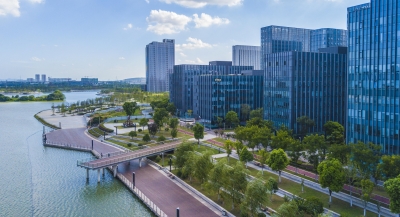 （房産圖文）南京市江寧九龍湖片區工程基本建成 環境提升