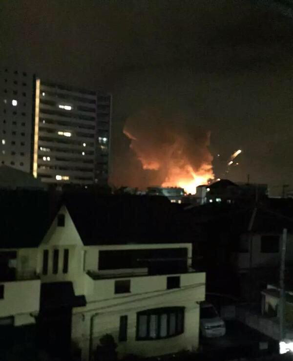 美國駐日本軍事基地發生爆炸 距東京約40公里
