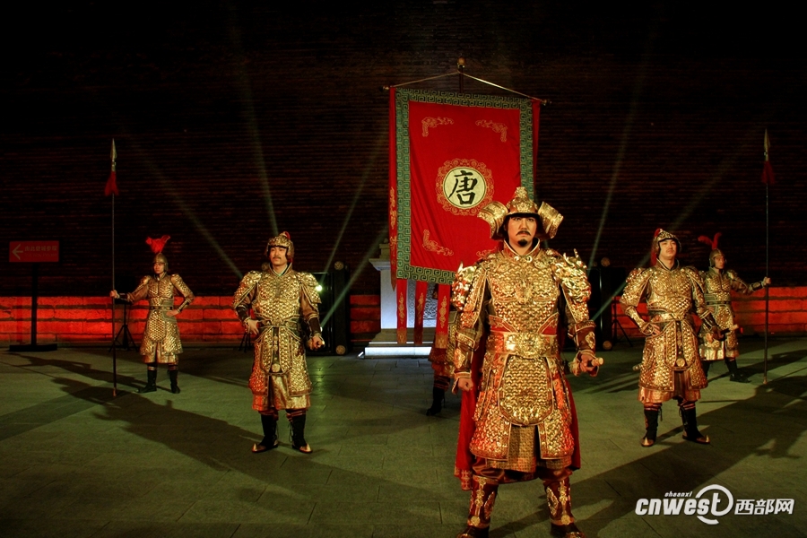 【中澳旅遊年專題 活動亮點 顯示圖在稿件最下方】大唐迎賓禮“夢長安”夢幻演出