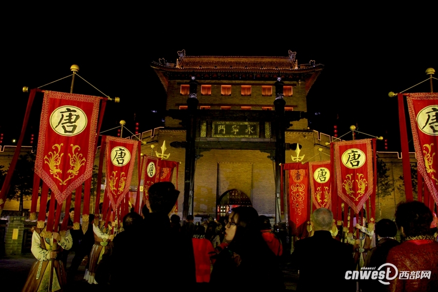 【中澳旅遊年專題 活動亮點 顯示圖在稿件最下方】大唐迎賓禮“夢長安”夢幻演出