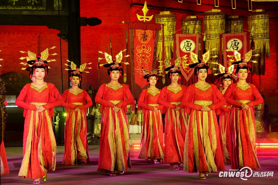 【中澳旅遊年專題 活動亮點 顯示圖在稿件最下方】大唐迎賓禮“夢長安”夢幻演出