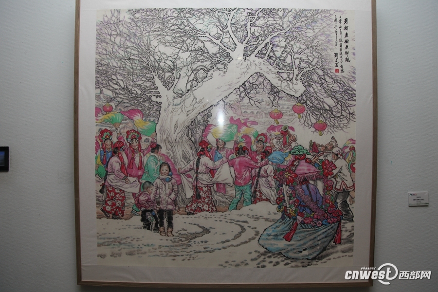 【焦點圖 顯示圖在稿件最下方】百件藝術品亮相第四屆絲路國際藝術節 彰顯文化魅力