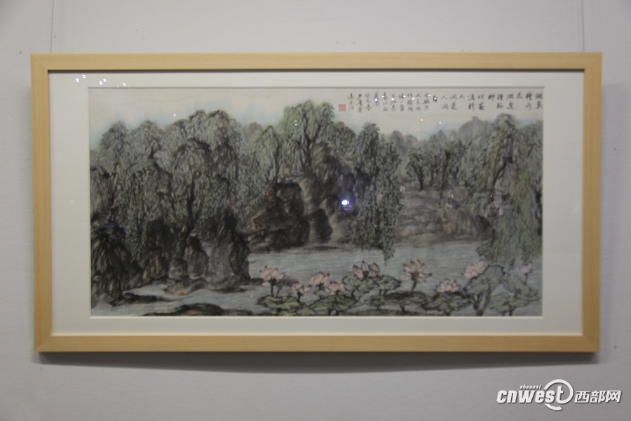 【焦點圖 顯示圖在稿件最下方】百件藝術品亮相第四屆絲路國際藝術節 彰顯文化魅力
