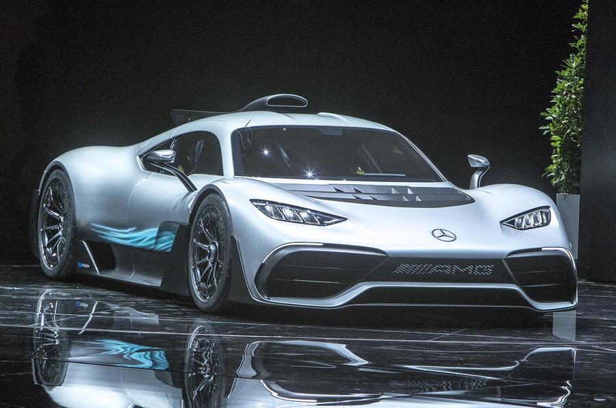 【汽車·房産 圖 顯示圖在稿件最下方】奔馳AMG Project One超跑亮相 媲美F1賽車
