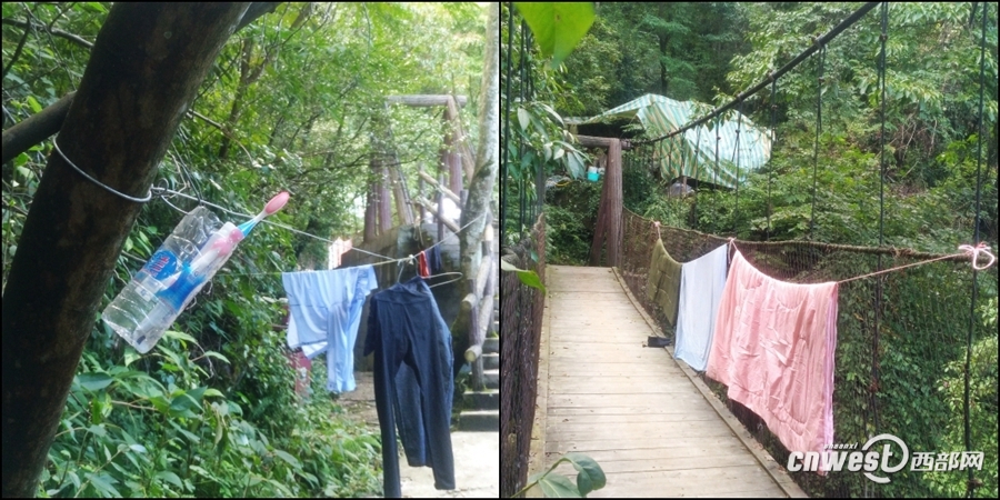 【焦點圖  顯示圖在稿件最下方】寧強金剛峽搬運工日背248斤 喝六斤水還渴