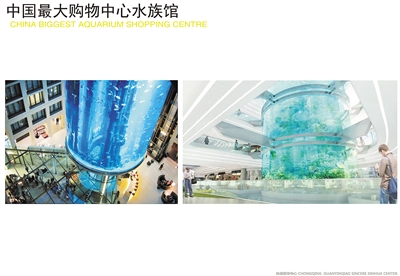 【社會民生 列表】 重慶又有新耍事!觀音橋將建亞洲最大"商場魚缸"
