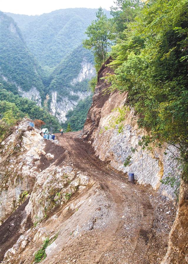 【區縣聯動】【城口】城口雞鳴鄉大山深處謀脫貧