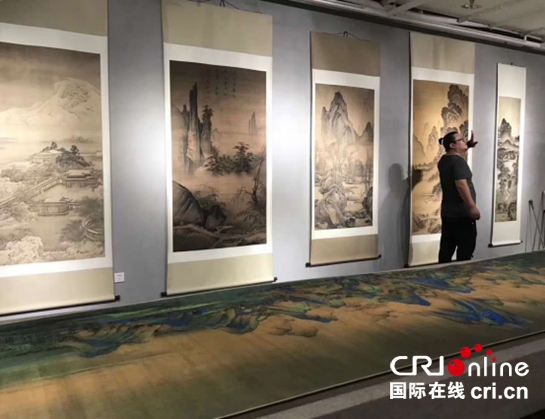 (供稿)火爆故宮的《千里江山圖》10月1日在西安展出_fororder_未命名_副本