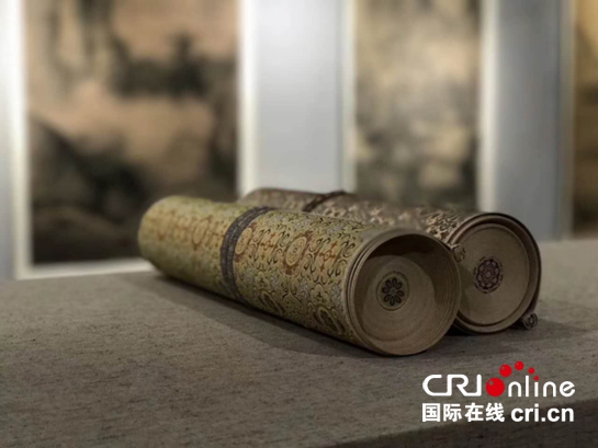 火爆故宮的《千里江山圖》10月1日在西安展出(自在FUN藝術生活館 供圖)_fororder_3
