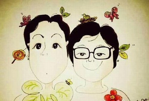 吳綺莉曬與女兒自畫像：用畫畫表達情意