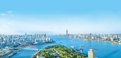 【環保視點專題 政務諮詢 圖文摘要】長江經濟帶——舒捲綠色文明圖畫