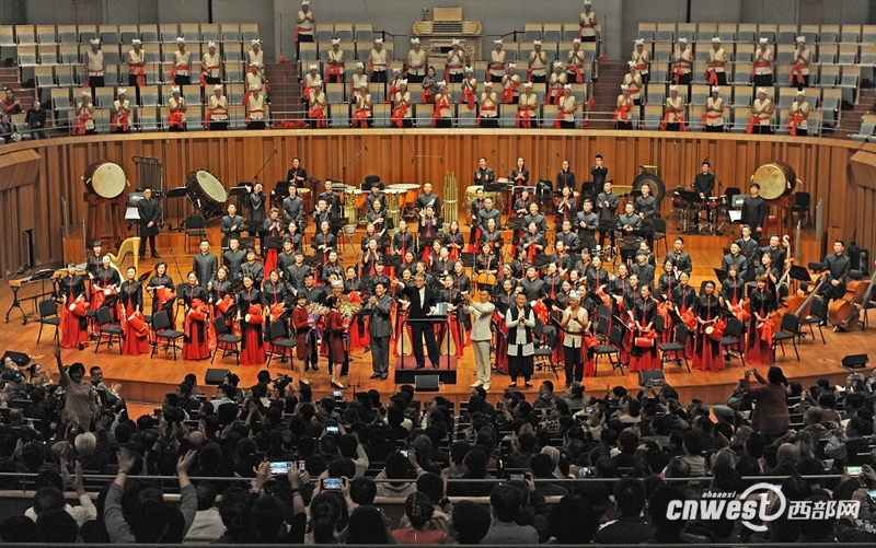 【焦點圖 顯示圖在稿件最下方】民族音樂會《永遠的山丹丹》北京首演 拉開陜西文化周序幕