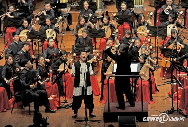 【焦點圖 顯示圖在稿件最下方】民族音樂會《永遠的山丹丹》北京首演 拉開陜西文化周序幕