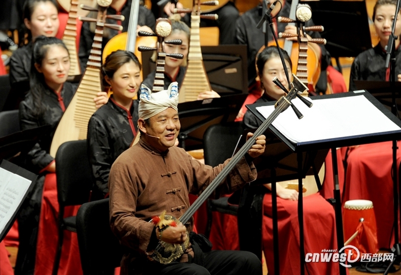 【焦點圖 顯示圖在稿件最下方】民族音樂會《永遠的山丹丹》北京首演 拉開陜西文化周序幕