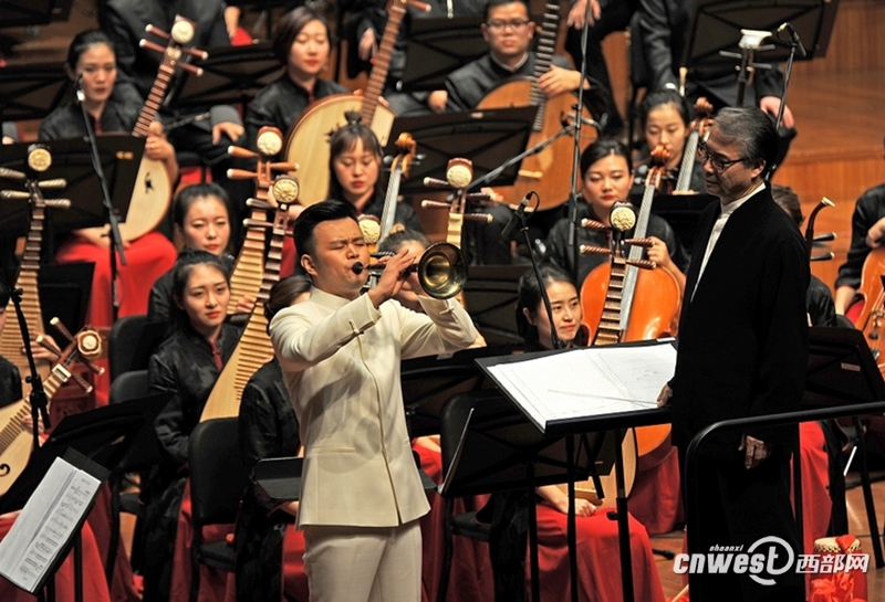 【焦點圖 顯示圖在稿件最下方】民族音樂會《永遠的山丹丹》北京首演 拉開陜西文化周序幕