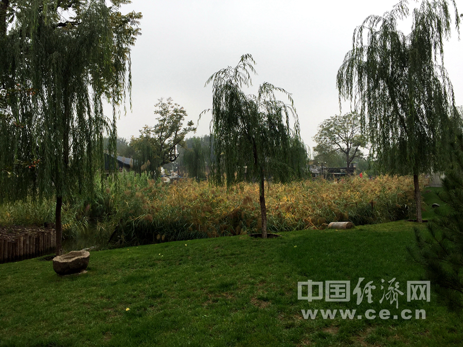 雨中游北京前門三里河 觀水穿街巷美景