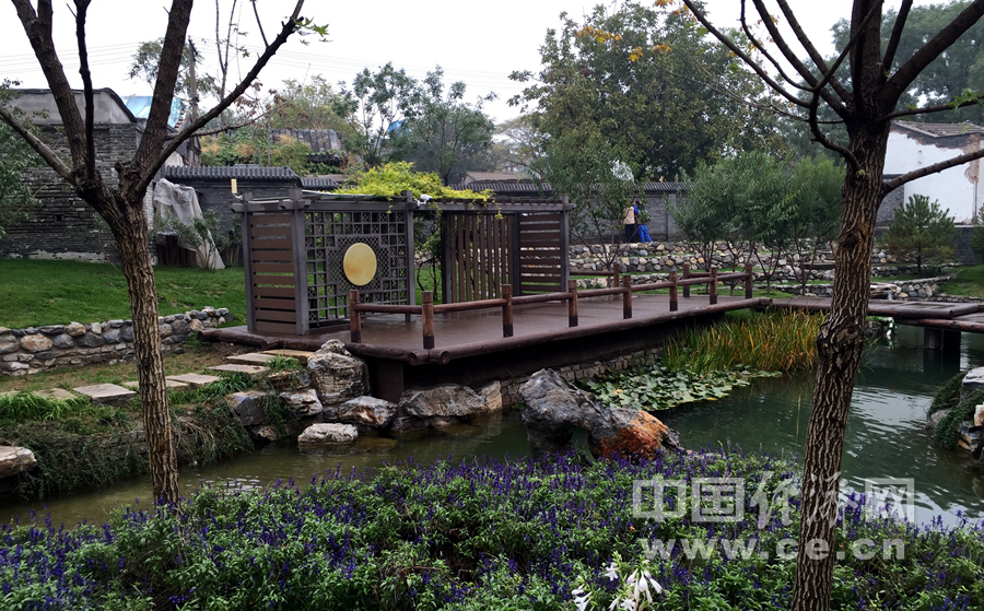 雨中游北京前門三里河 觀水穿街巷美景