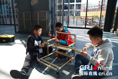 供稿已過【本網原創】經緯小學“小創客”用創意點亮未來