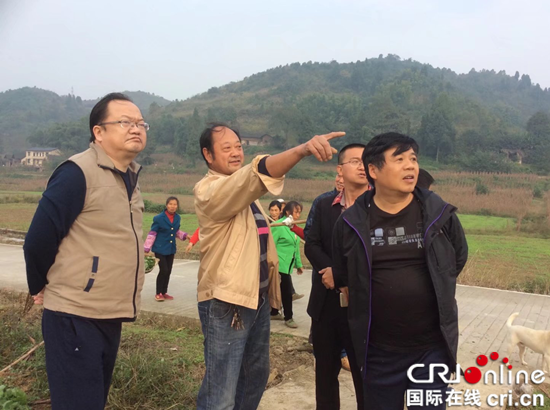 已過審【環保視點 農耕文化圖文摘要】巴南區副區長舒朝斌考察羊鹿山油萊苗基地