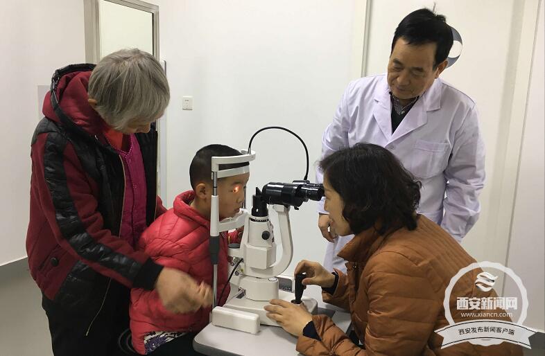 【三秦大地 西安】西安市善良醫生和愛心醫院合力救助 6歲先天性白內障兒童重獲光明