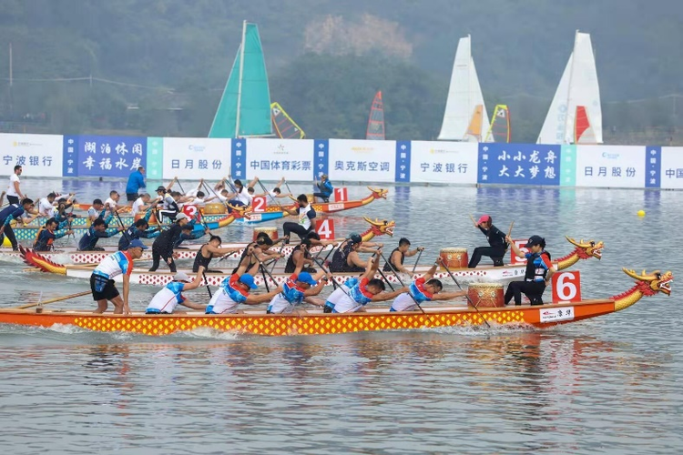 【原創 寧波合作稿 推城市頻道 山東頻道稿件通過不上線】浙江省寧波東錢湖入選國家體育旅遊示範基地_fororder_圖片1