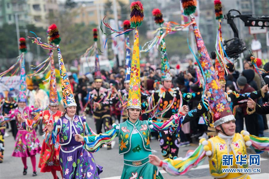 澳門國際幻彩大巡遊喜迎回歸18週年