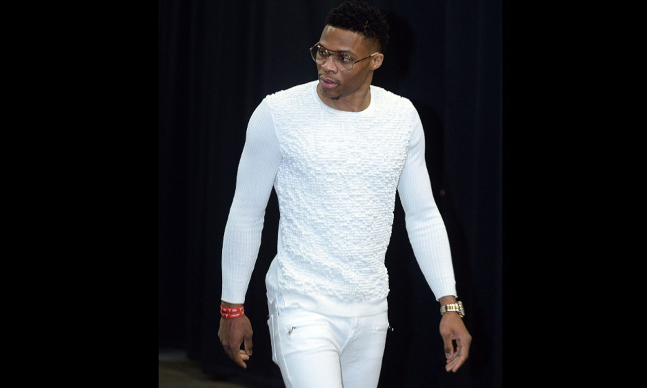 NBA時裝秀:雷霆二少領銜 庫裏波什西裝秀