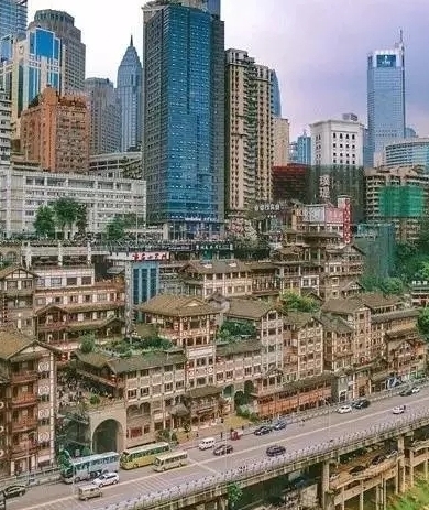 【焦點圖】重慶　一座魔幻的"網紅"旅遊城市