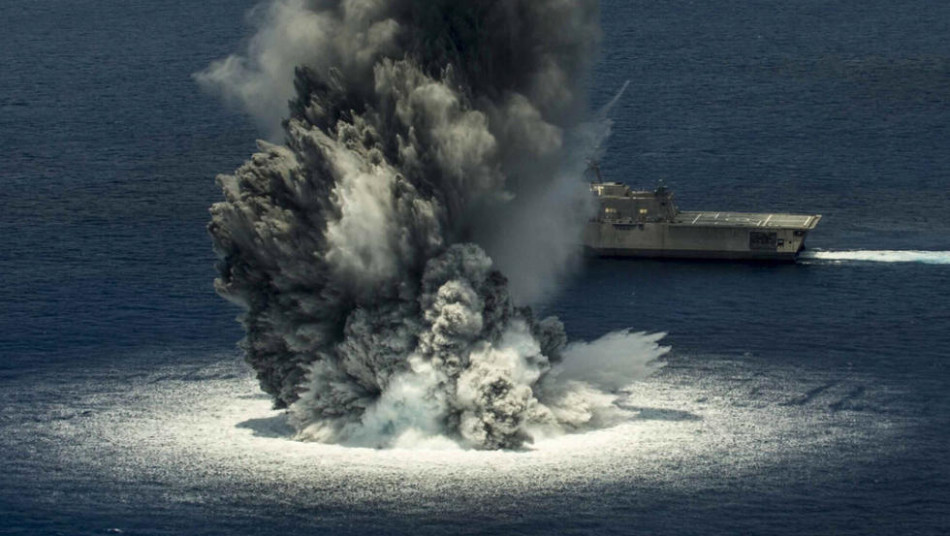 美瀕海戰艦完成全艦衝擊試驗