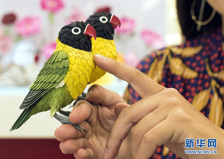“鳥語花香：紙雕藝術展”將在香港舉行