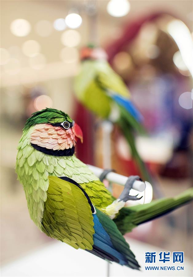 “鳥語花香：紙雕藝術展”將在香港舉行