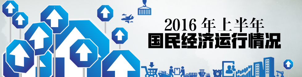 2016年上半年國民經濟運行情況