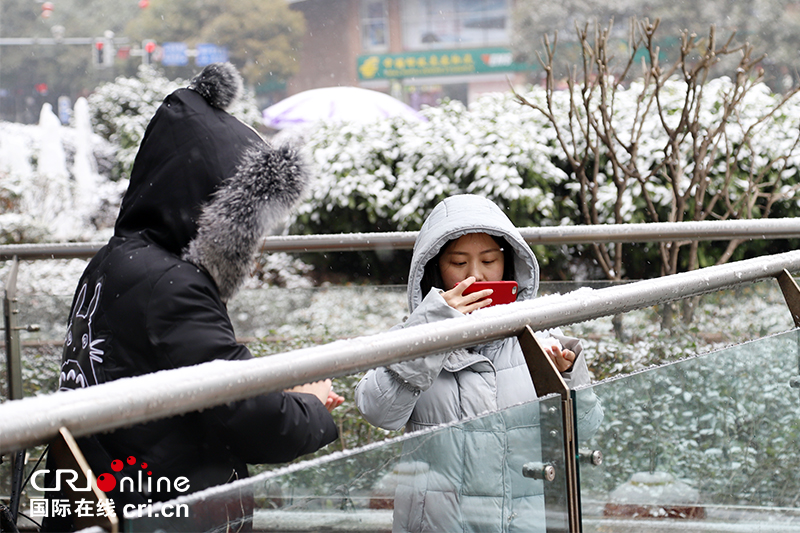 （已過審/社會）貴陽迎來2018年首次降雪