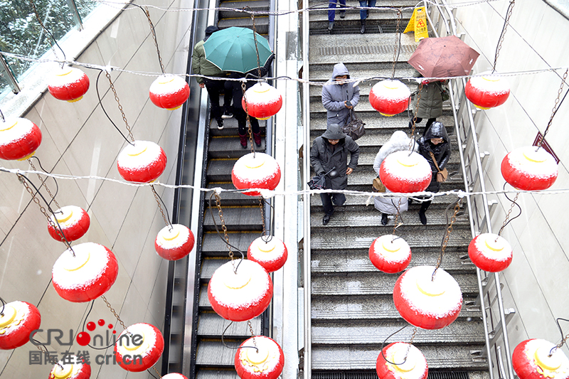 （已過審/社會）貴陽迎來2018年首次降雪