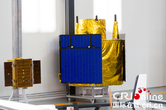 圖片默認標題_fororder_車間內”一箭四星“模型。攝影-吳慶年