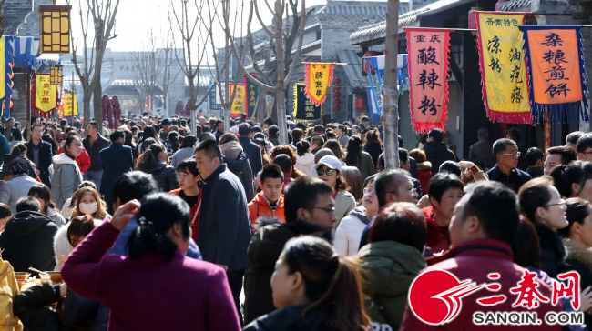 【三秦大地 渭南+焦點圖 顯示圖在稿件下方 +移動頁面輪播圖 顯示圖在稿件下方】合陽旅遊 春節人氣爆棚