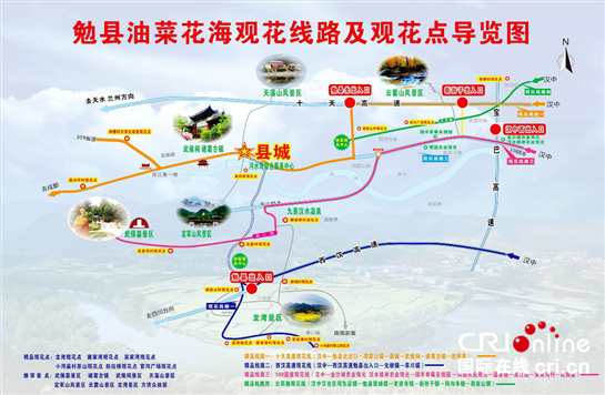 2018中國最美油菜花海漢中旅遊文化節于3月18日在勉縣啟動_fororder_4