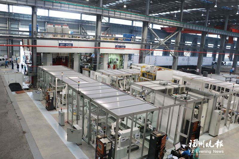 【滾動新聞】【地市 福州】海源公司打造世界級新能源汽車輕量化生産線