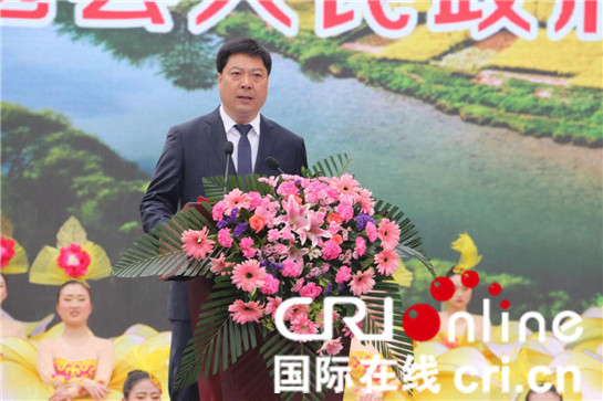 （已改）【今日看點摘要在稿件最下方＋三秦大地漢中＋移動列表】2018中國最美油菜花海漢中旅遊文化節在勉縣啟動