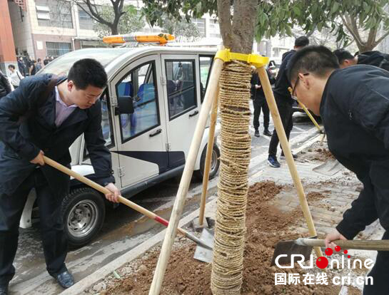 （已改）【三秦大地 西安+移動列表】西安市碑林區春季義務植樹萬餘株