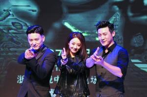 第三次合作 趙麗穎陸毅一見面就“吻”上了