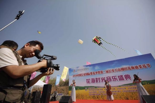 【三秦大地 西安】春滿中國·醉西安 |長安油菜花節開幕 千車萬人醉遊萬畝梯田花海