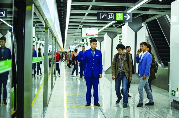 （大交通）軌道交通1號線首通段試運行100天 服務乘客逾86萬人次